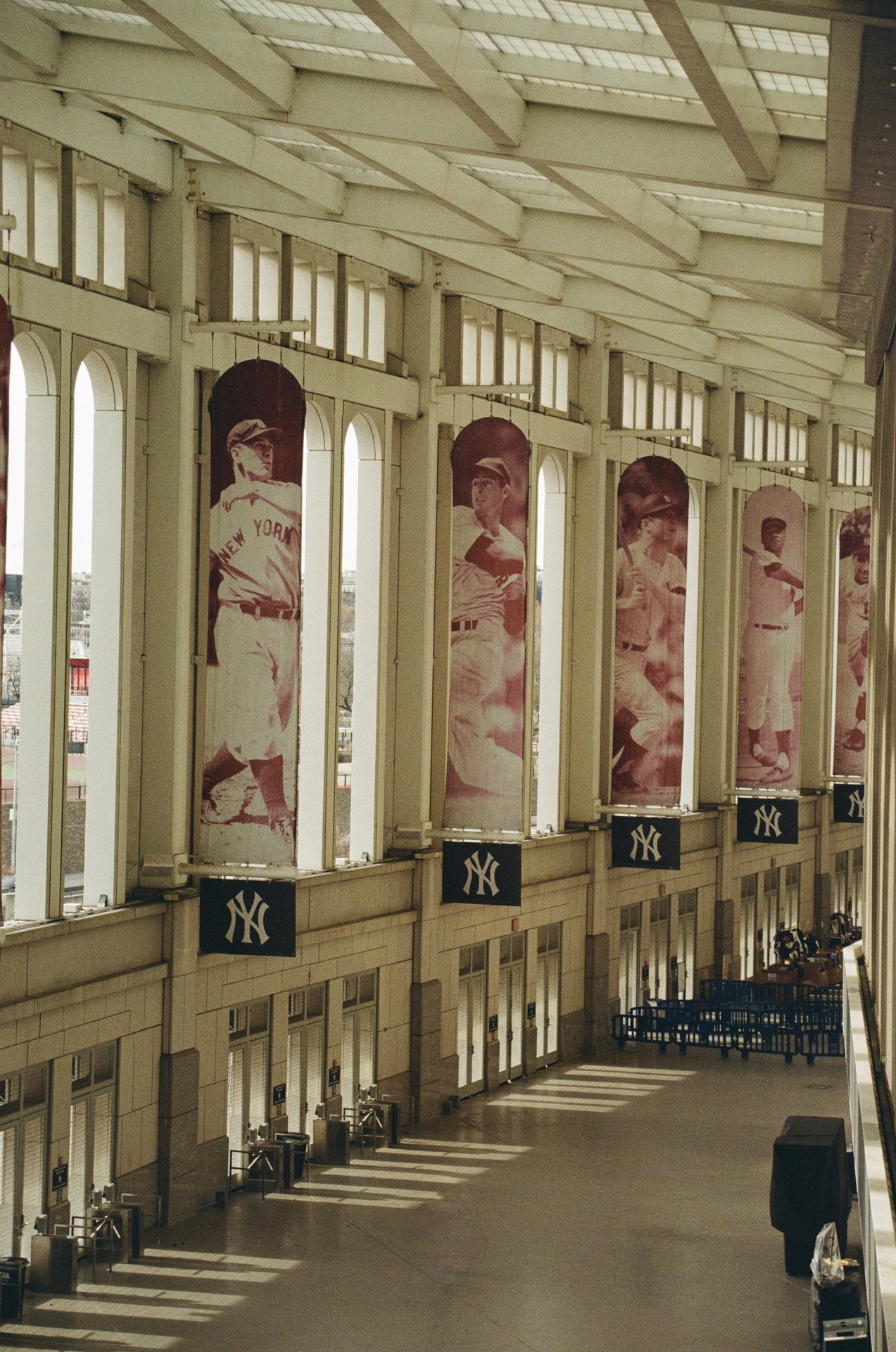 Yankee Stadium Player Banners